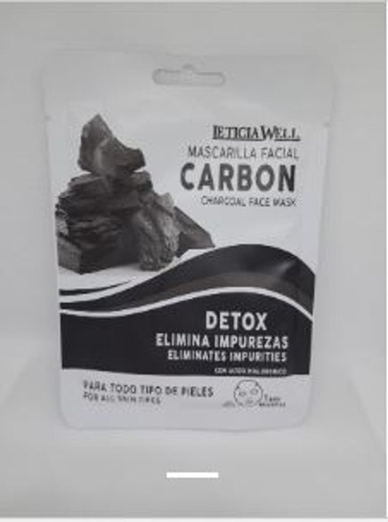 Máscara Facial de Carbón Purificante