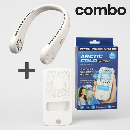 Neck Fan and Portable Fan Pack