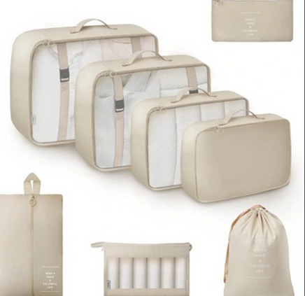 Koffer-Organizer, 8-teilig