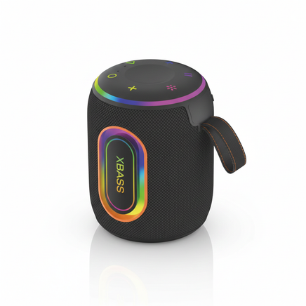 Altavoz bluetooth portátil con graves reforzados