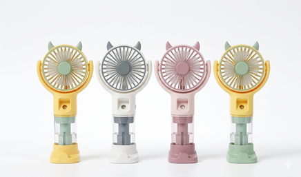 Ventilatore portatile con nebulizzatore d'acqua