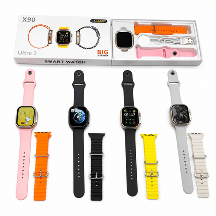 Smartwatch X90 Ultra 2 con dos correas