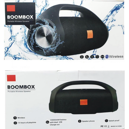 Splash-Resistant Bluetooth Speaker