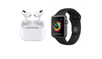 Smartwatch con Auriculares Inalambricos