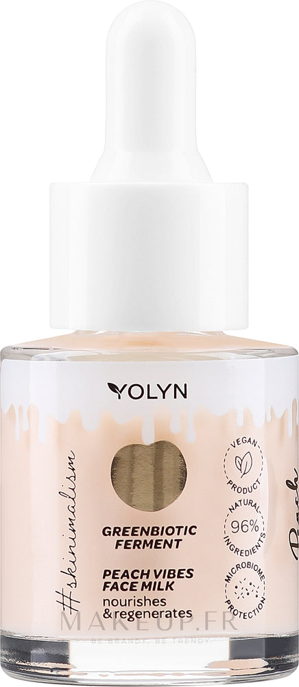 Feuchtigkeitsspendendes Gesichtsserum YOLYN Peach Vibes