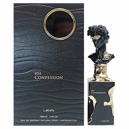 Frasco de perfume para hombre His Confession