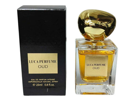 Frasco de Luca Oud perfume
