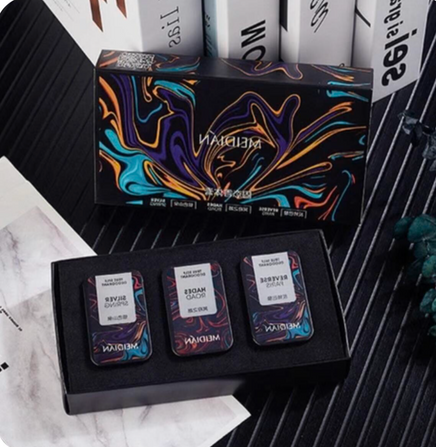 Pack de 3 perfumes sólidos con feromonas
