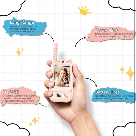 Walkie Talkies con Video para Ninos