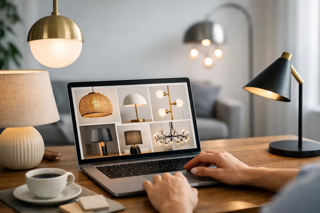 Lámparas decorativas modernas online: cómo elegir