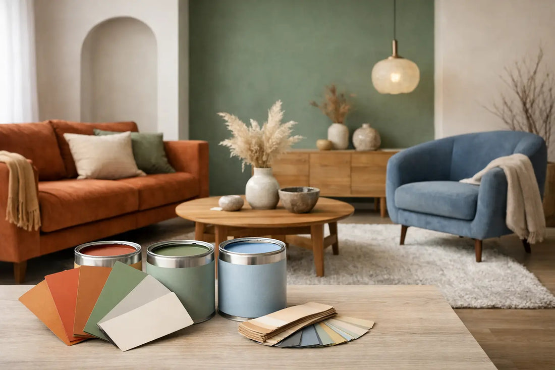 Colores tendencia en decoración interior 2026