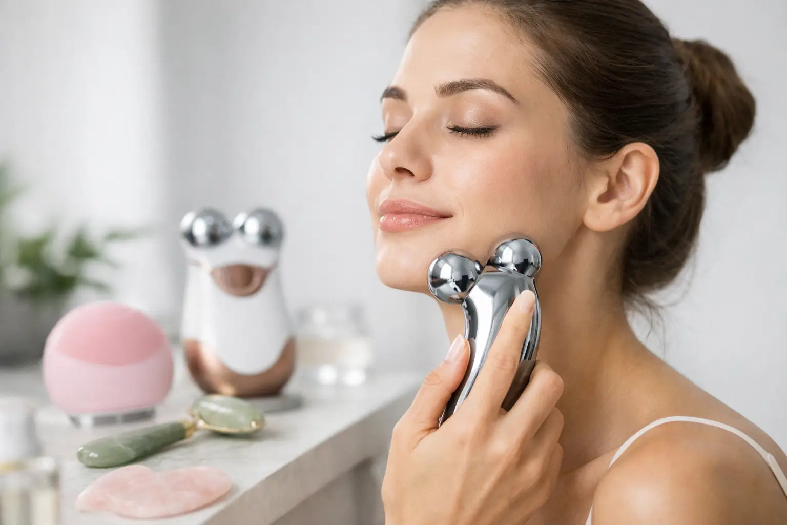 Masajeador facial reafirmante: cómo elegirlo
