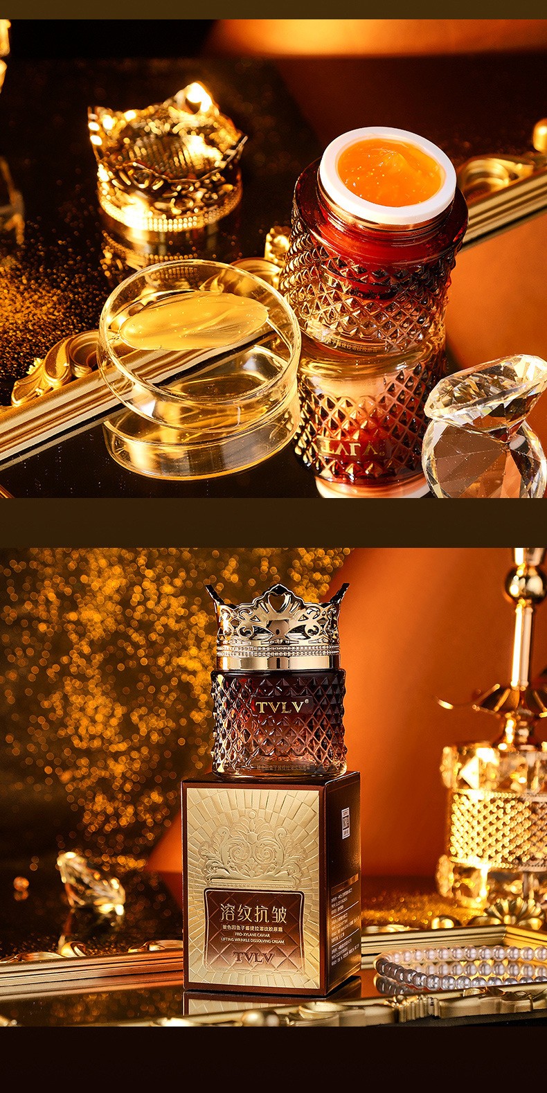 Crema Facial Anti-Edad con Caviar Proxilano