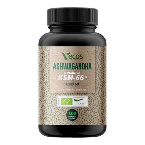 Ashwagandha KSM-66 Ecológico 100 Cápsulas