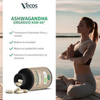 Ashwagandha KSM-66 Ecológico 100 Cápsulas