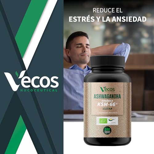 Ashwagandha KSM-66 Ecológico 100 Cápsulas