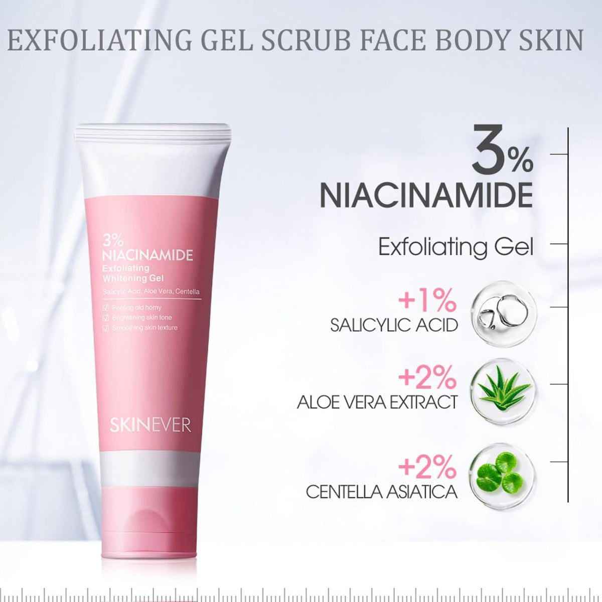 Creme Exfoliante Niacinamida 3%