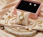 Collar de Perlas de Oro