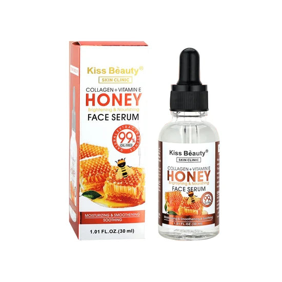 Serum Facial KISS BEAUTY con Colageno, Vitamina E y Miel 30ml