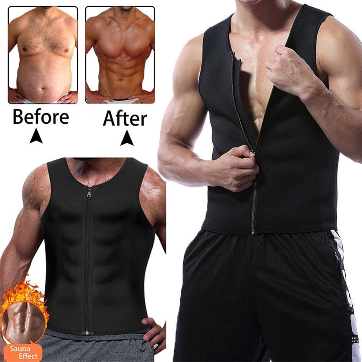 Chaleco Deportivo Sauna Neopreno
