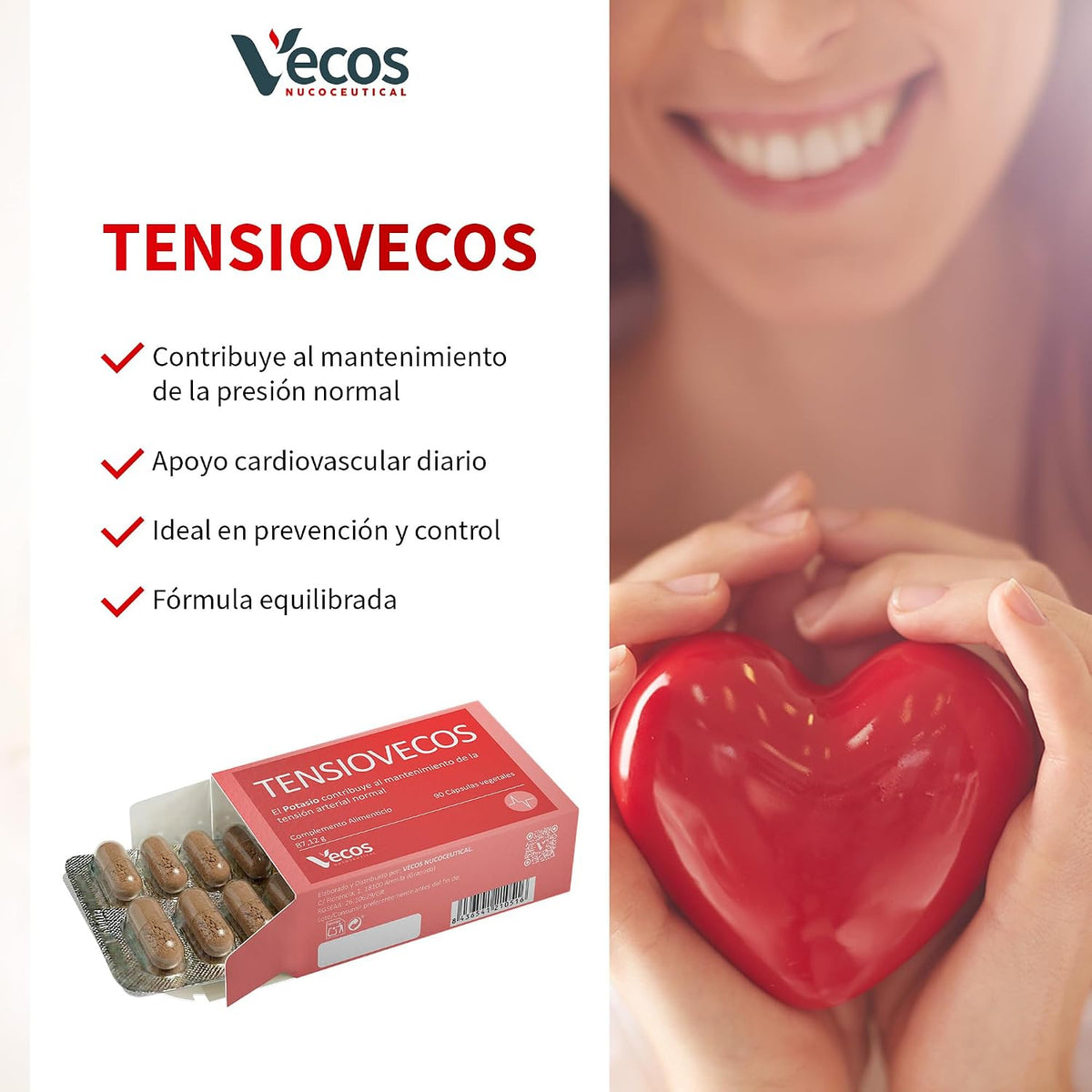 Tensiovecos 90 Cápsulas