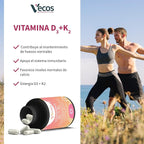 Vitamina D3 y K2 Forte
