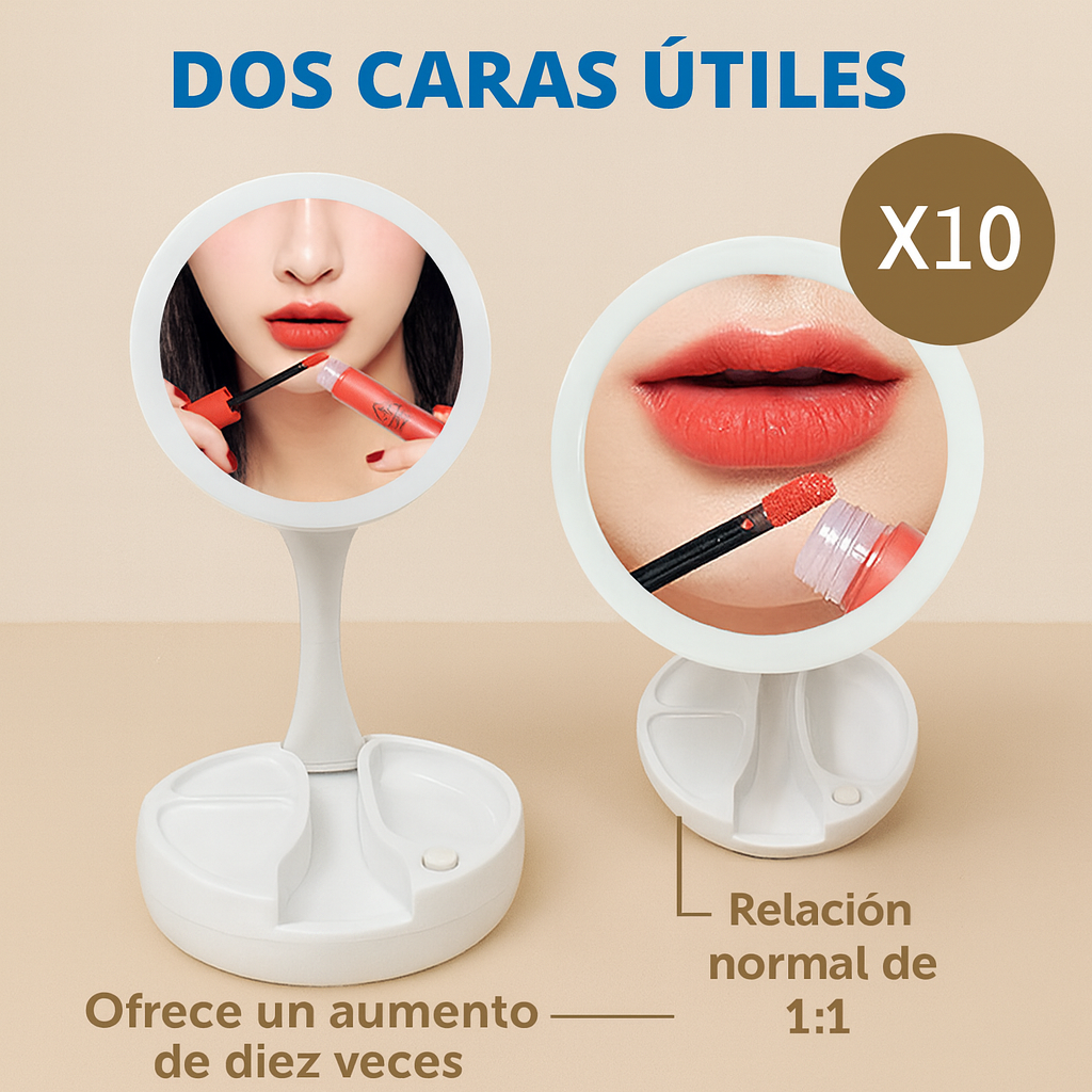 Espejo con Luz LED Bigan™