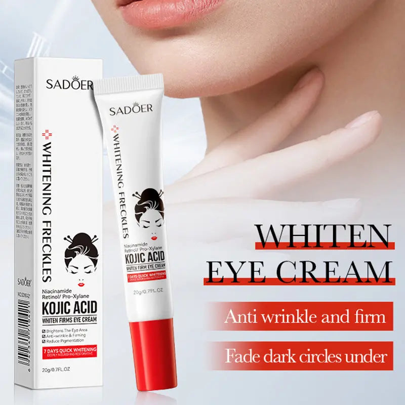 Crema para ojos con ácido kójico