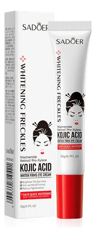 Crema para ojos con ácido kójico