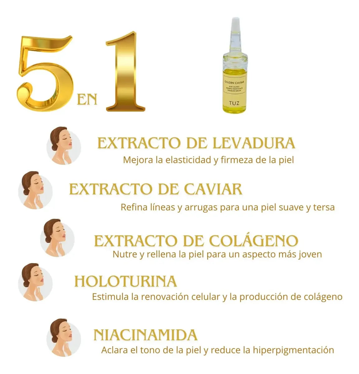 Sérum Antiarrugas 5 en 1