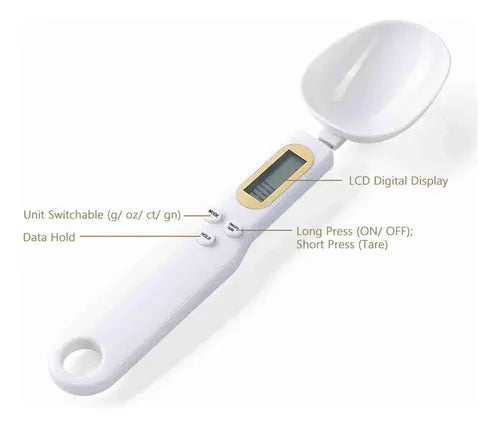 Cuchara Digital Precisa 500g