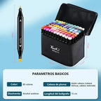 Estojo Marcadores 80U