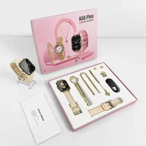 Set Smartwatch Elegante para Mujer