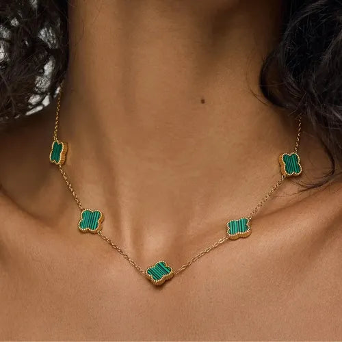 Collar de Trébol de 4 Hojas