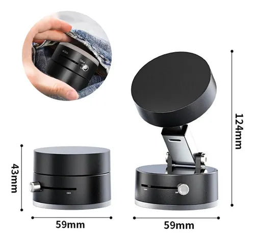 Soporte magnético 360 para aspirador y celular