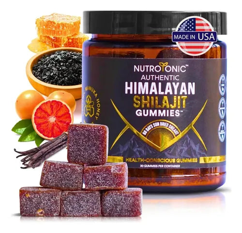 Gominolas de Shilajit del Himalaya