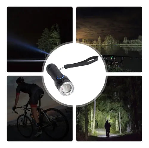 Lámpara LED Recargable con Zoom