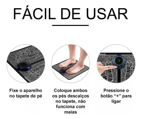 Masajeador de pies EMS