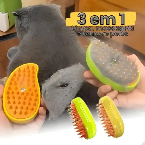 Cepillo de Vapor para Mascotas