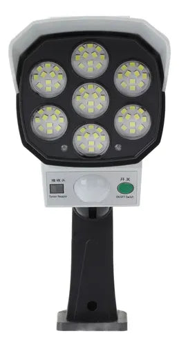 Lampara Solar Camara Seguridad