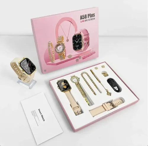 Set Smartwatch Elegante para Mujer