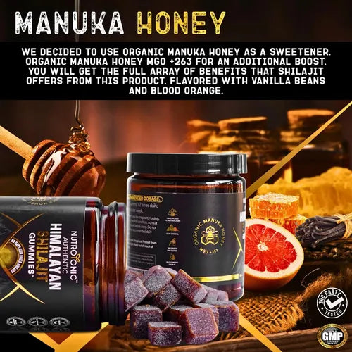 Gominolas de Shilajit del Himalaya