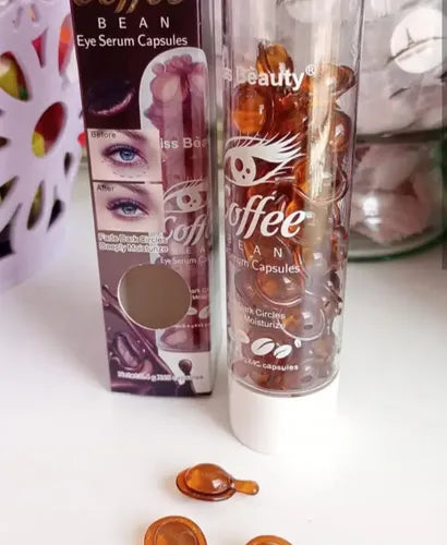 Serum en Capsulas con Esencia de Cafe para el Contorno de Ojos