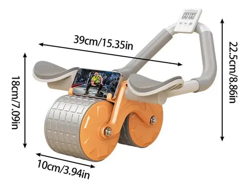Rolo Abdominal con Soporte para Codos