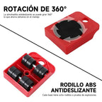 Rodillos para muebles pesados