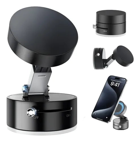 Soporte magnético 360 para aspirador y celular