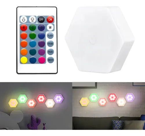 Luz LED Hexa 3 en 1