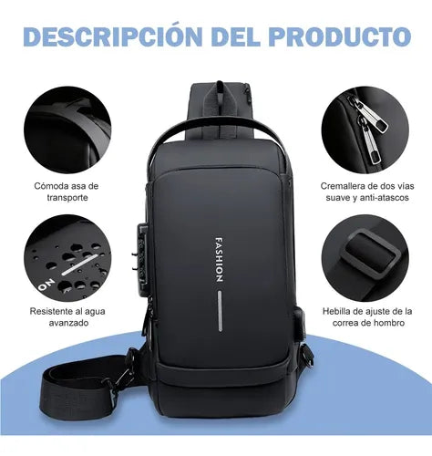 Bolsa Anti-Robo para Hombre