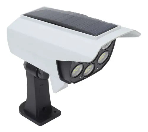 Lampara Solar Camara Seguridad