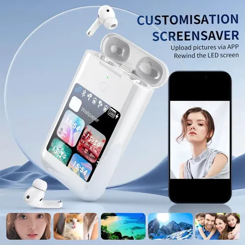 Power Bank con Audifonos Inalambricos TWS